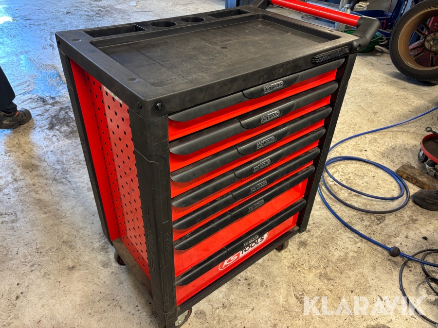 Vertygsvagn KS Tools Racing Line med verktyg