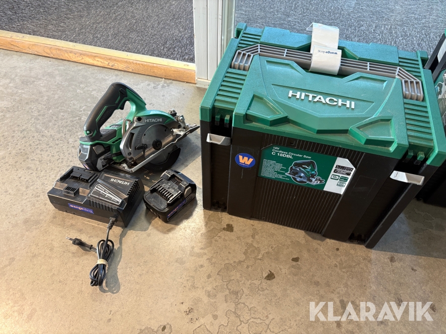 Cirkelsåg Hitachi C18DBL