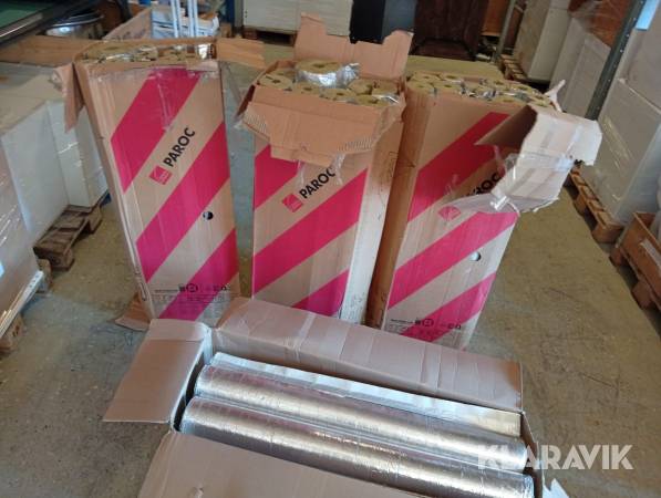 Rörisolering/Ventilationsisolering Paroc HVAC Section AluCoat T