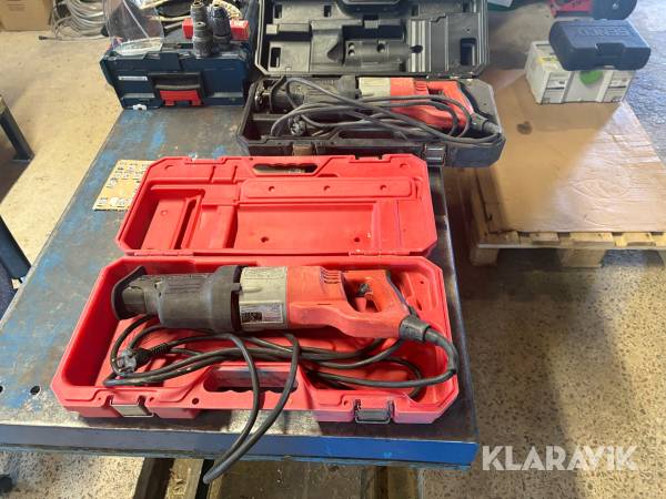 Tigersågar 2 st Milwaukee SSPE 1300 QX