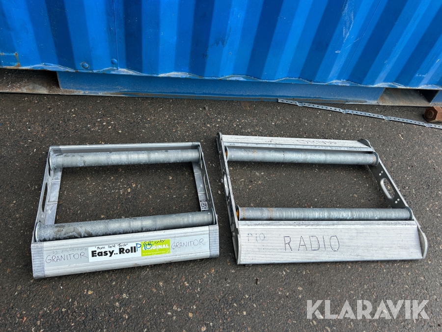 Avrullningsvaggor QuickRoll / Easy Roll 2 st