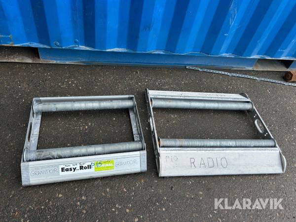 Avrullningsvaggor QuickRoll / Easy Roll 2 st