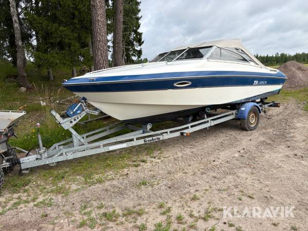 Båt Larson Delta-Conic DC-190 med Volvo Penta inombordare & upptagningstrailer