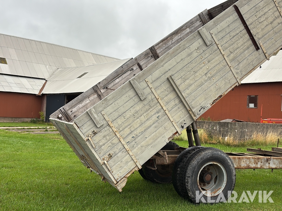 Spannmålsvagn med tipp ca 6Ton