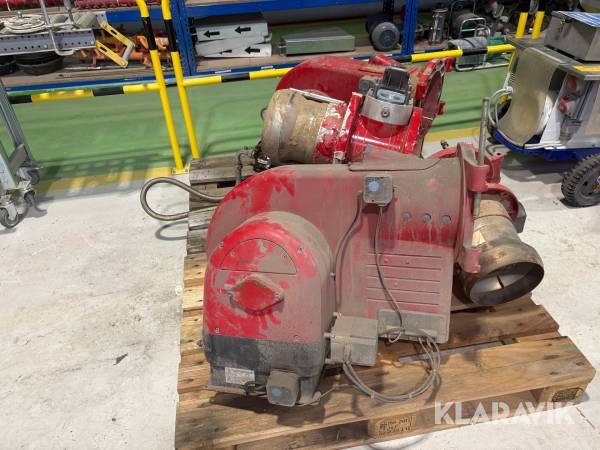 Brännare 2 st Weishaupt WM-G20/2-A med 10 m3 tank