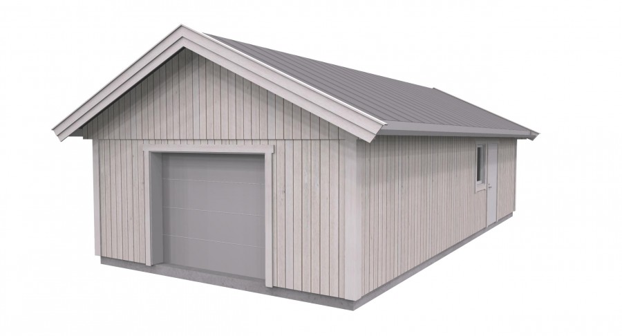 Garage byggsats 60 m2 