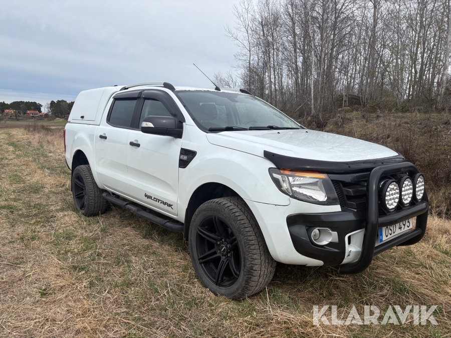 Pickup Ford Ranger WIldtrak 3.6 6 auto nybesiktigad