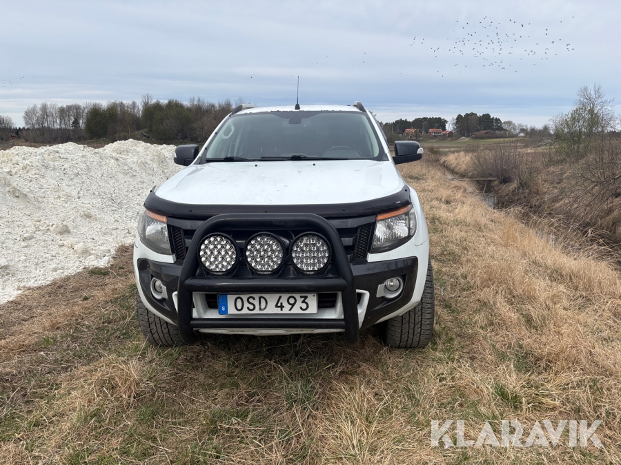 Pickup Ford Ranger WIldtrak 3.6 6 auto nybesiktigad