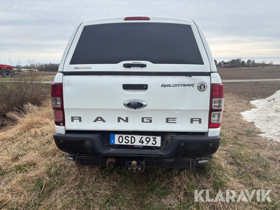 Pickup Ford Ranger WIldtrak 3.6 6 auto nybesiktigad