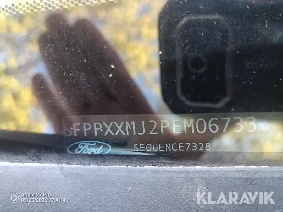 Pickup Ford Ranger WIldtrak 3.6 6 auto nybesiktigad