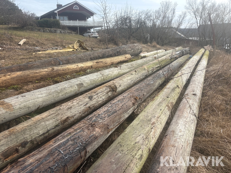 Telefonstolpar 16 st