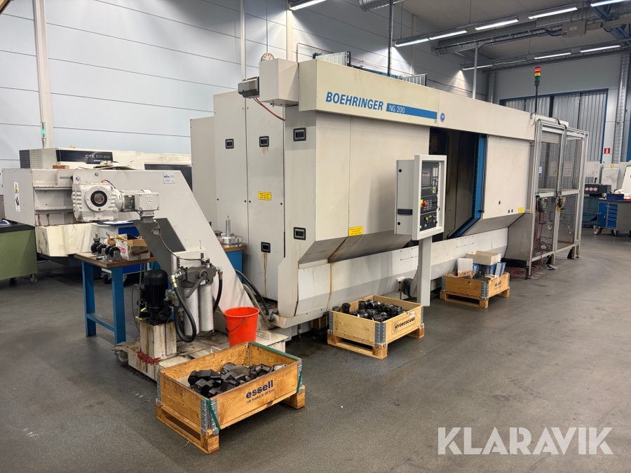 CNC-svarv Boehringer NG200-4