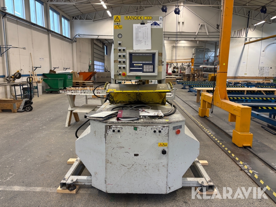 Svängbar kapsåg Randek SPL 708 med bord