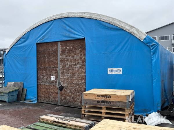 Tälthall/ lagertält Hallbyggarna 300m2