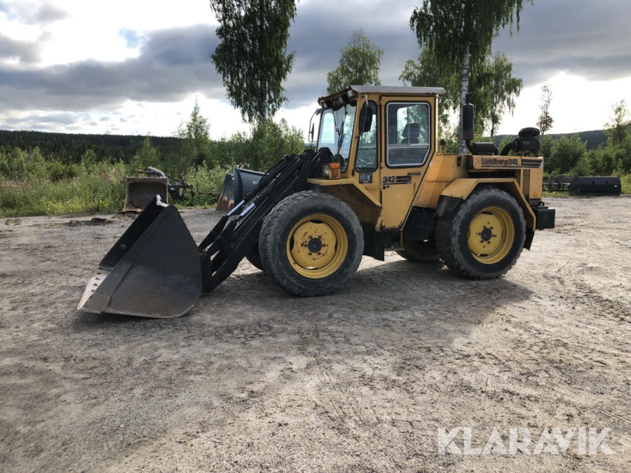 Lastmaskin  Lundberg  342 med skopa