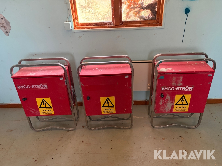 Elcentral Malmbergs Bygg-Ström U32/631-2 3 st