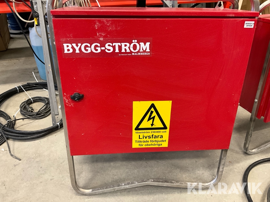 Elcentral Malmbergs Bygg-ström U63