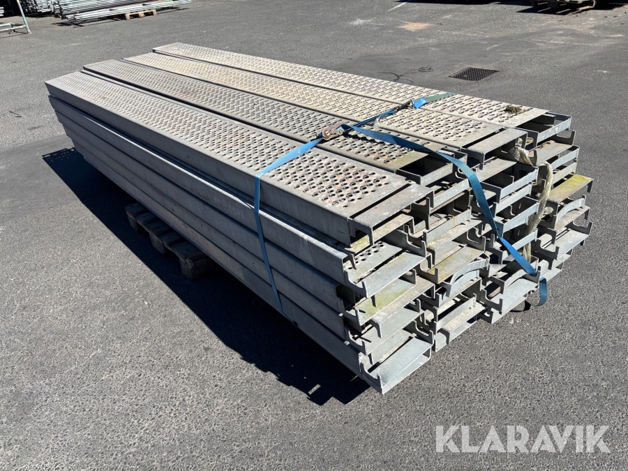 Stålplank Haki - Cirka 47st