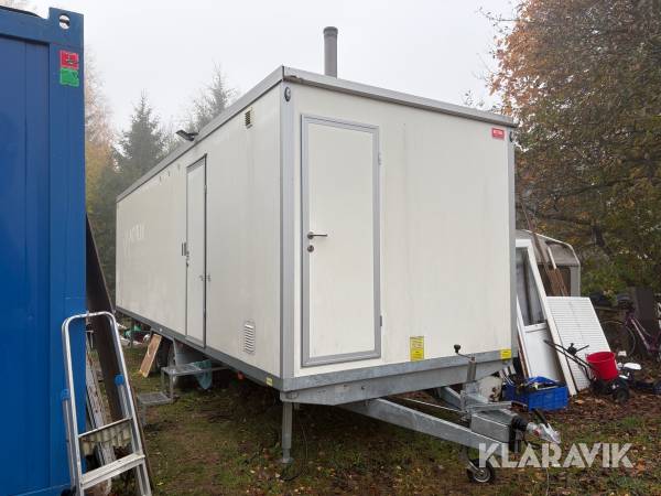Personalvagn Westbay Trailers Rastvagn 27 SE