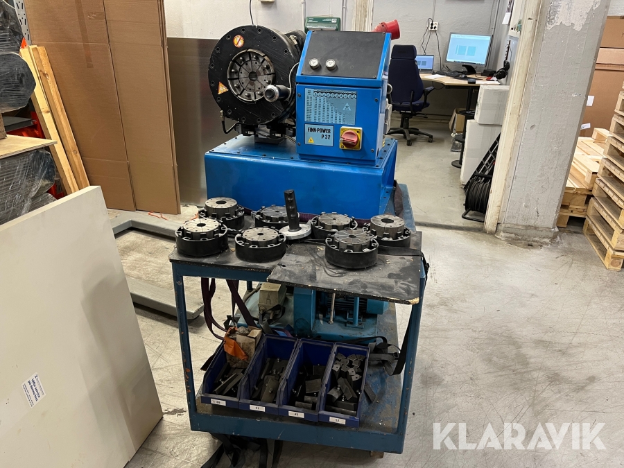 Slangpress Finn-Power P 32 med slangkap