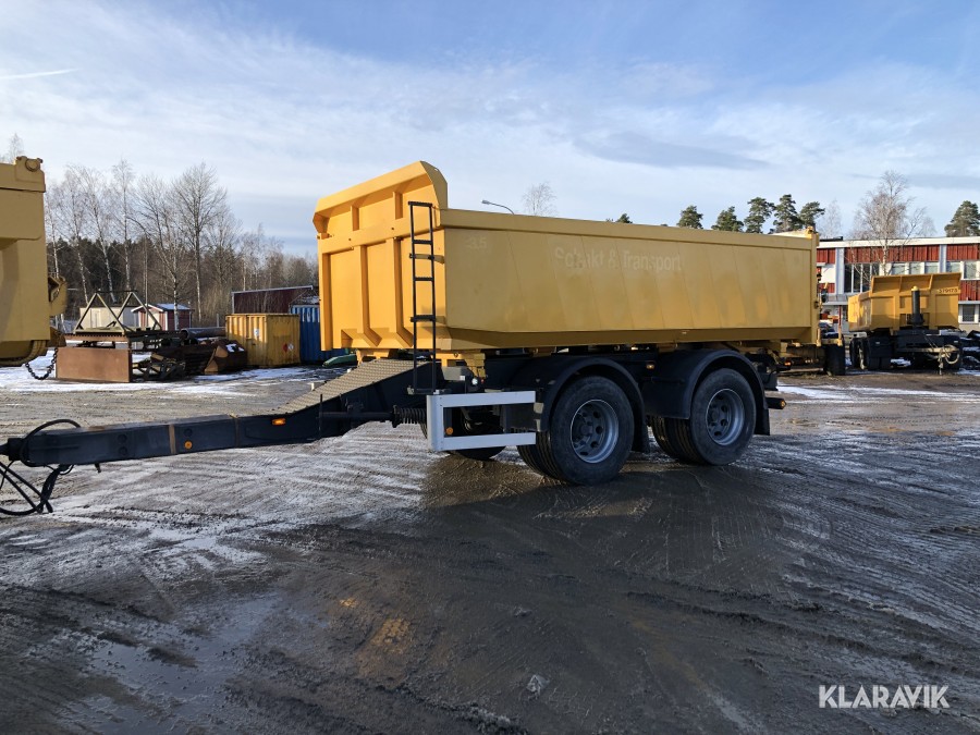 Tippsläp Ilsbo Boggie jigg till Lastbil 