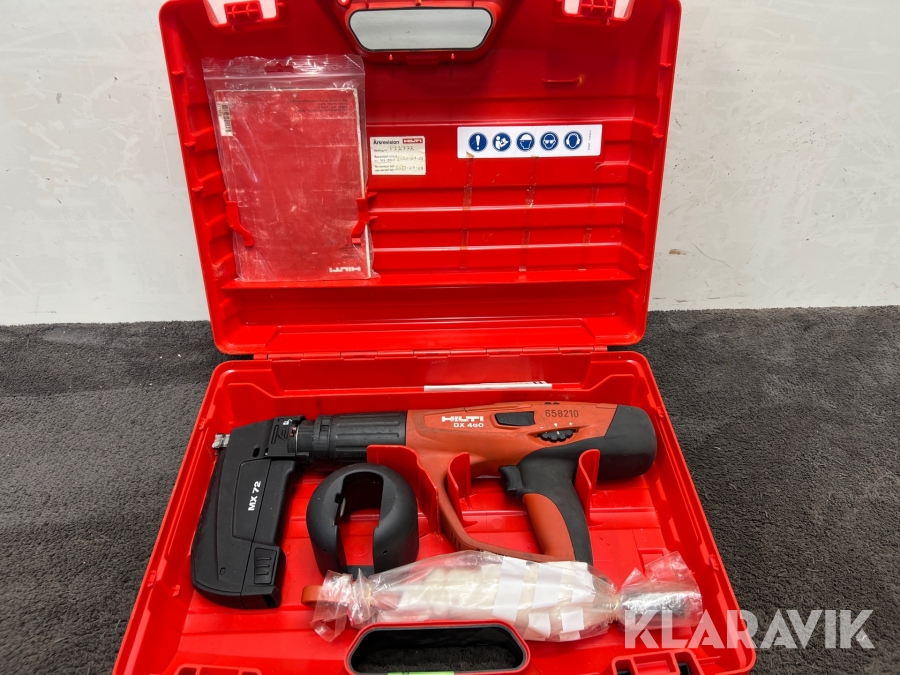 Bultpistol patron Hilti DX 460