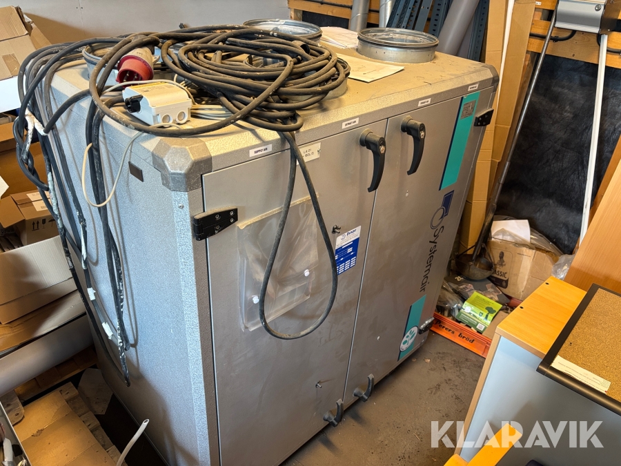 Ventilationsaggregat SystemAir Topvex TR03 EL-L