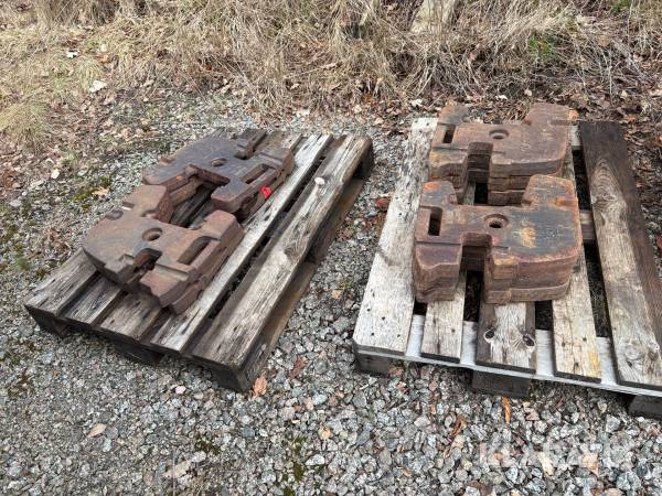 Frontvikter Fiat 40 kg 10 st