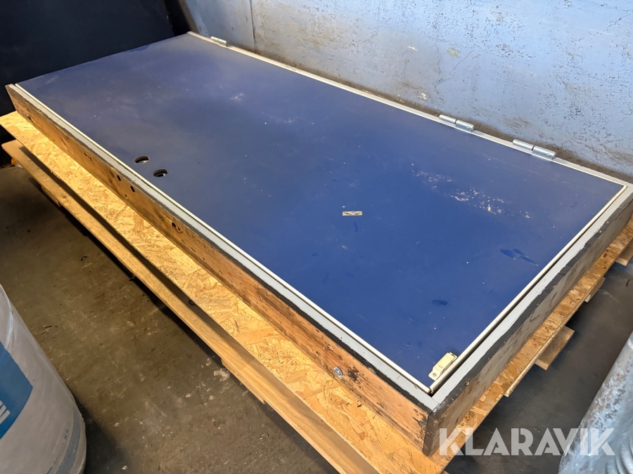 Byggdörr med karm 2100x900mm 2st