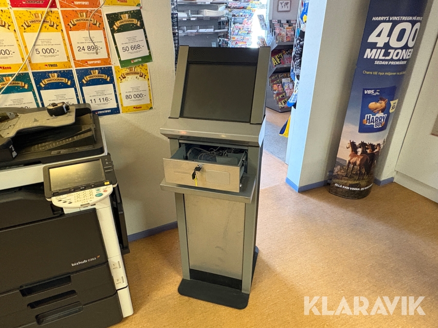 Datorkabinett/ rapporteringsterminal