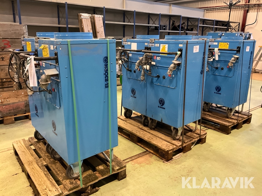 Hetvattenfläkt El-Björn TF 30HV 6st