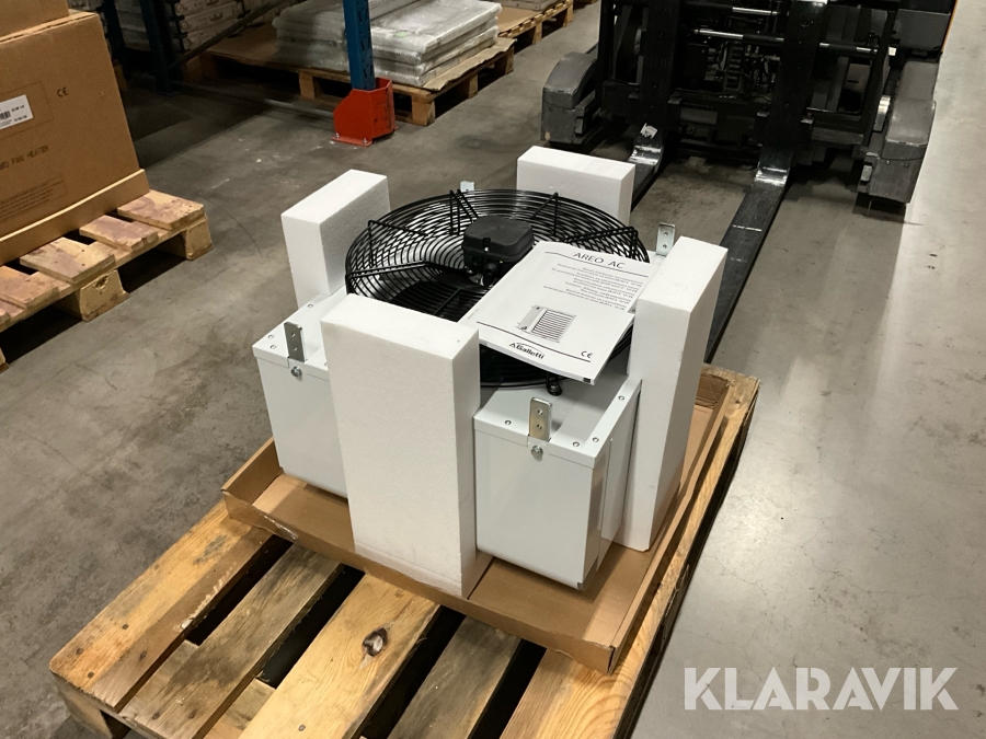 Fläktluftvärmare Galletti Aero AC 24 ny