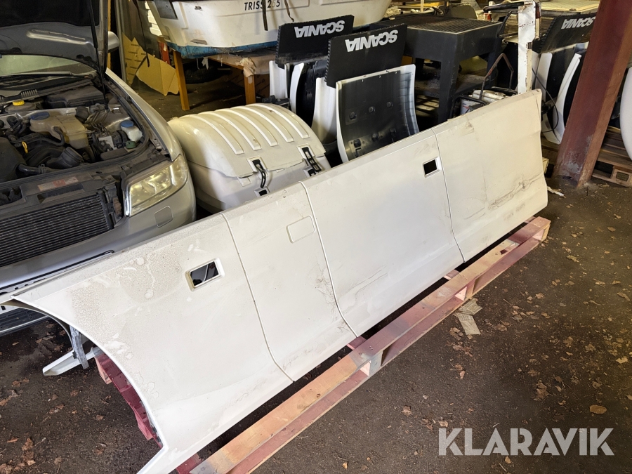 Kjolpaket och skärmar Scania Nextgen