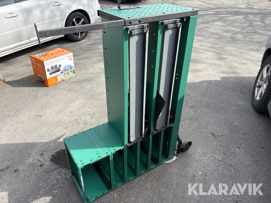 Verkstadsinredning till skåpbil System Edström