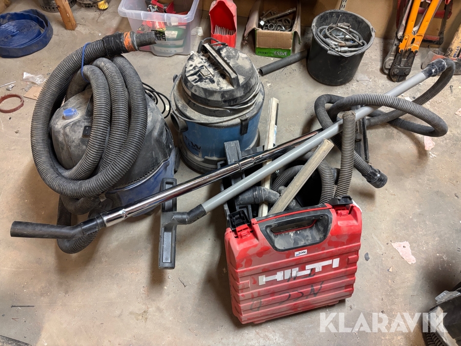 Dammsugare Nilfisk/Kew 2st