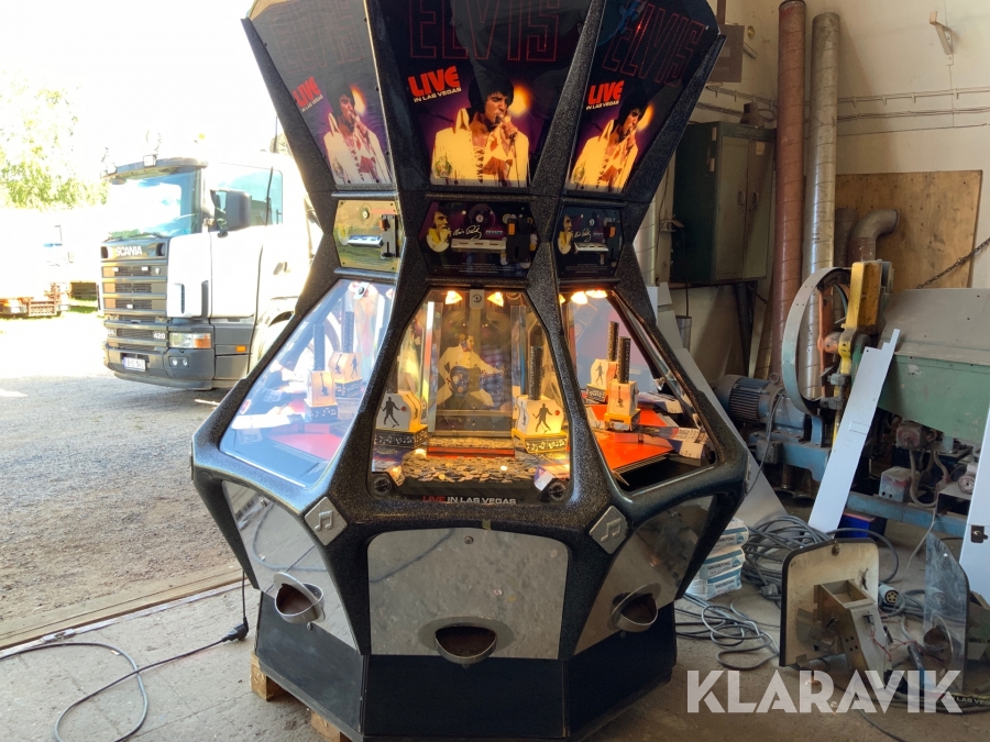 Spelautomat Coin pusher Harry Levy Elvis  