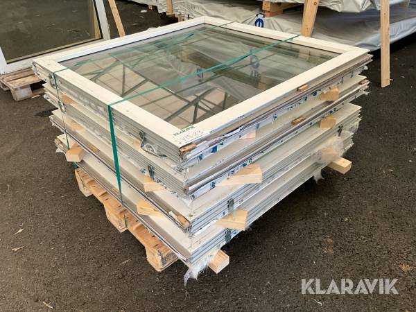 Plastfönster 4st
