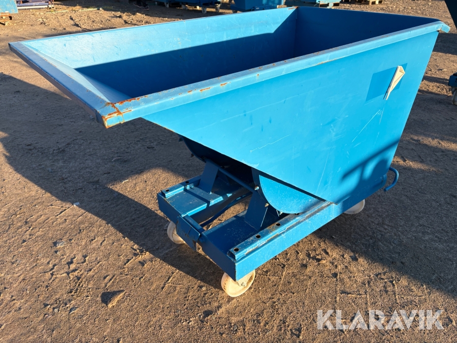 Byggcontainer AJ Produkter 600 liter