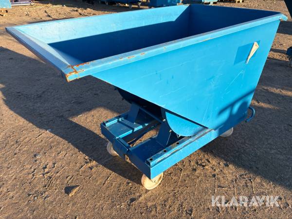 Byggcontainer AJ Produkter 600 liter