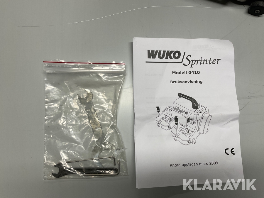 Wuko Sprinter Falsslutare Wuko Sprinter 0410, Älmhult, Klaravik auktioner