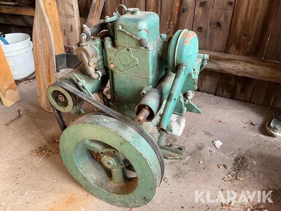 Båtmotor Volvo Penta 6hk 1-cylinder med backslag