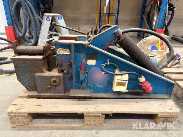 Armeringsklipp Weelu 32/60 lågbyggd