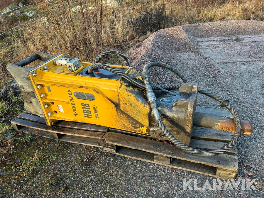 Hydraulhammare S60 Volvo HB18 Low noise