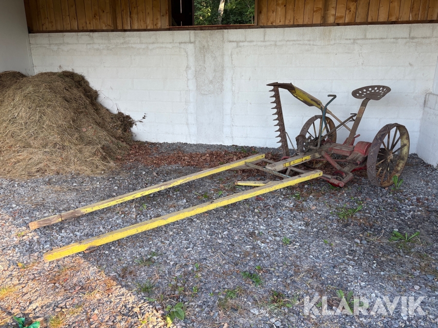 Slåtterbalk A.B. Västeråsmaskiner A701B hästdriven