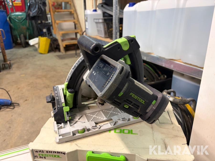 Cirkelsåg Festool TSC 55 REB med styrskena