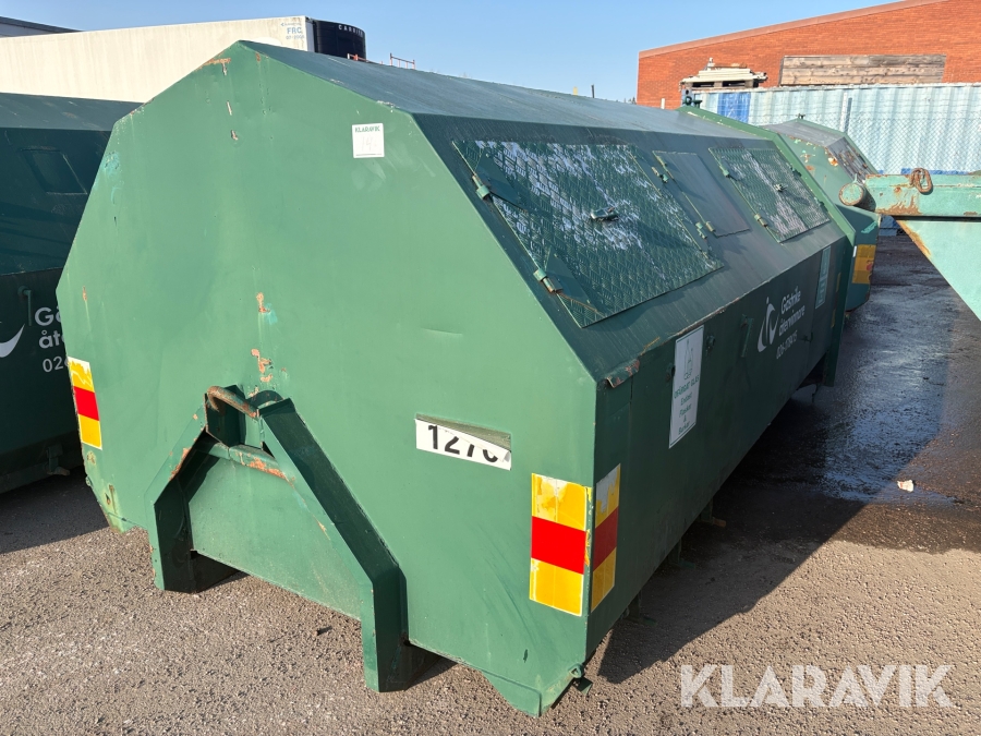 Lastväxlarflak 12 kubik 2 fack