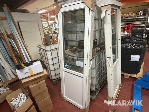 Fönsterdörr SP 750x2130 vänsterhängd, aluminiumutsida