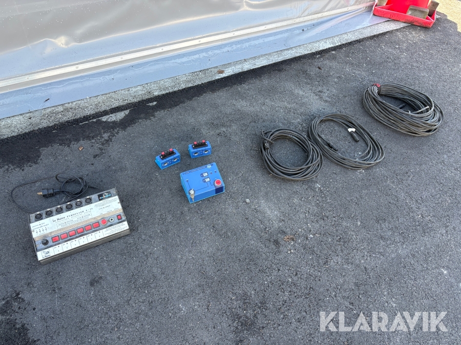 Avfyringsutrustning för pyroteknik