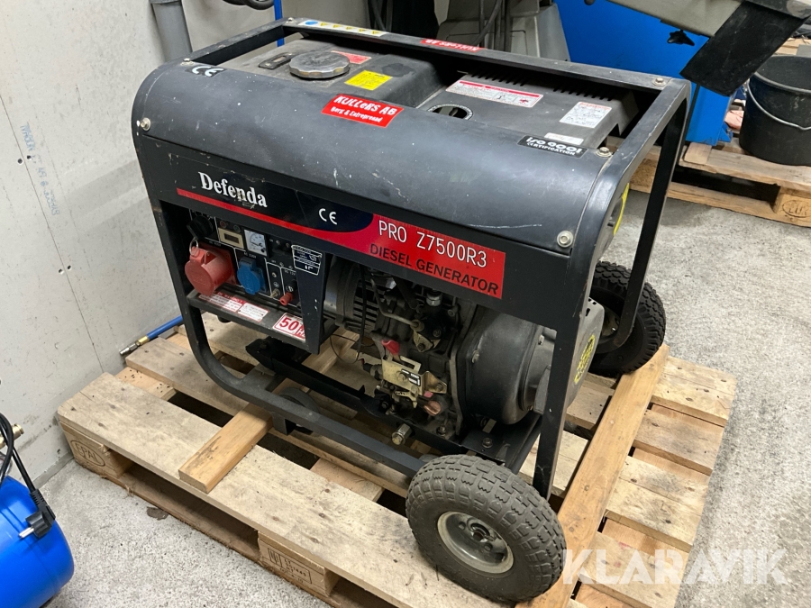 Generator / dieselverk Defenda ProZ7500R3
