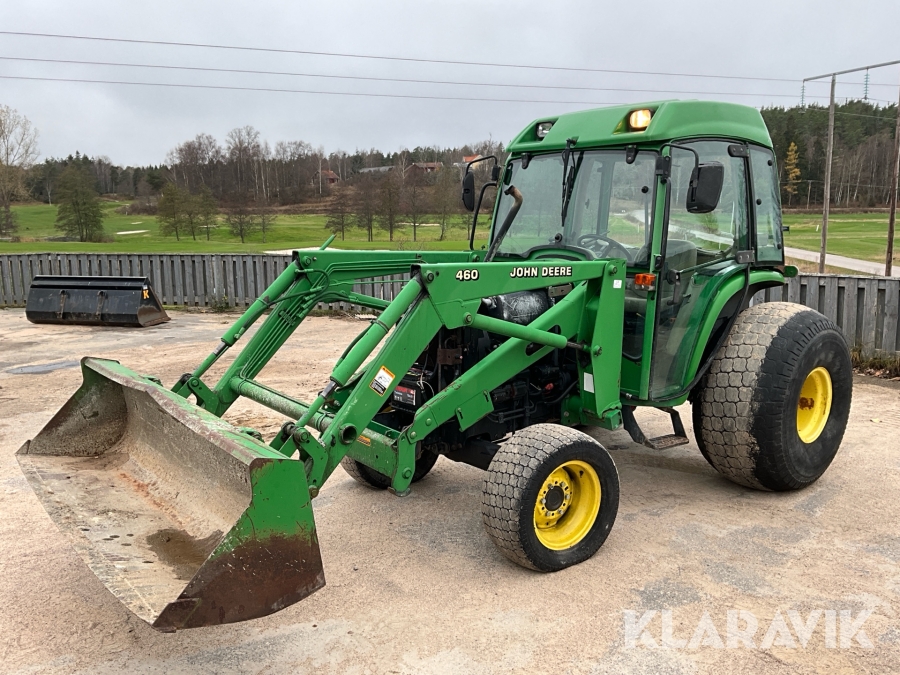 Traktor John Deere 4600 med lastare